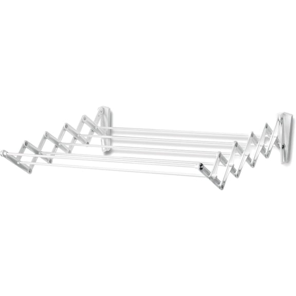 Polder Wall Mount Accordion Dryer, White