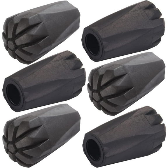 Pole Accessories Extra Thick and Wear Resisting Rubber Tips Snow Support Mud Support for Hiking Poles for All Common Trekking Poles, Hiking Sticks, Nordic Walking Poles