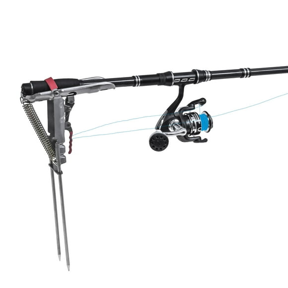 Pole Automatic Spring Fishing Rod Holder Folding Fishing Pole Mount Bracket Ground Stand