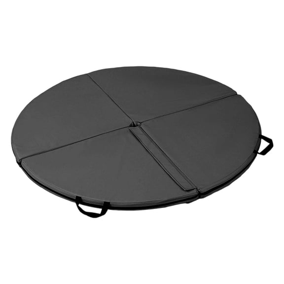 Pole Dance Mat Crash Cushion Folding Design PU Leather Portable for Women Home Pilates Yoga Studio