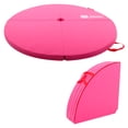 thumbnail image 1 of Pole Dance Mat Foldable Pole Crash Mats EPE Foam Round Padding Waterproof PU Cover Protective Fall Safety Cushion Lightweight for Home, Gym, Yoga Exercise, Rose Pink, 1 of 8