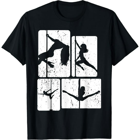Pole Dancing Funny Poledance Fitness Dance Enthusiast Outfit T-Shirt