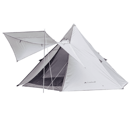Pole-Free Rainproof Indian Teepee Pyramid Camping Tent