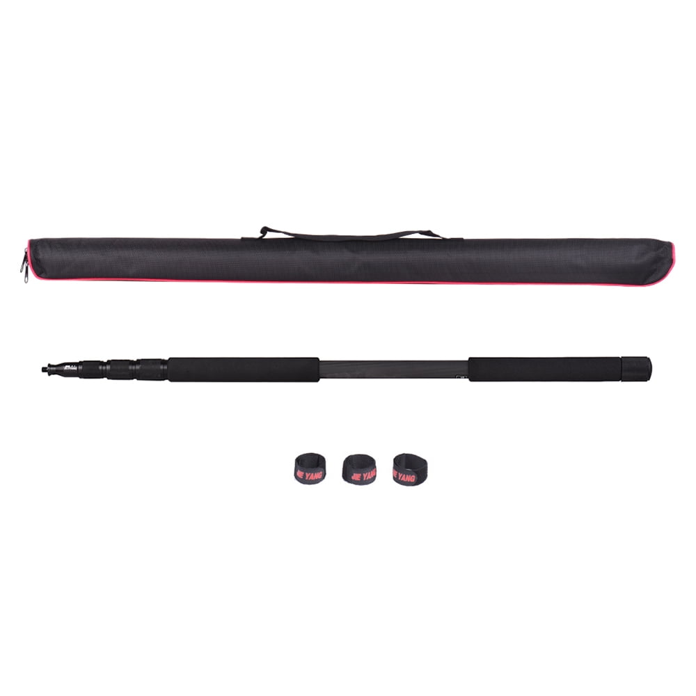 Pole Microphone Pole /9.8ft Lightweight Carbon Fiber 4 Sections Extendable Telescoping Microphone Boom Pole Arm Extension with 3kg/6.6lbs Load Capacity