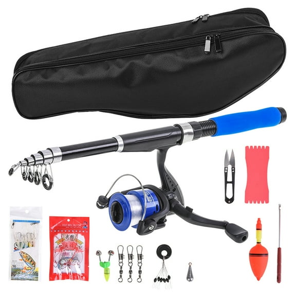 Pole Pack,Reel Set Rod Combo Rod Reel Rod Combo Set Kit Set Barrel Swivel Carrier Reel Combos Kit Sea Pole Reel Kit Sea Pole Combos Kit Sea Lures Barrel Swivel With Reel Lures