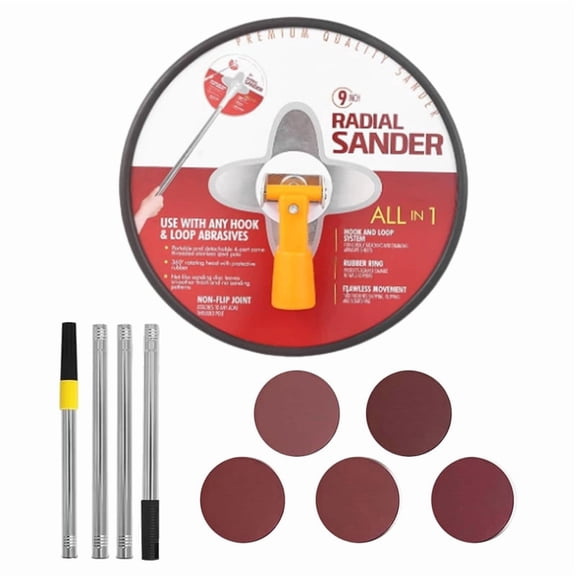 Pole Sander for Drywall,Manual Hand Drywall Sander with Extension Pole - Ideal for Painting Projects,Aluminum Connector