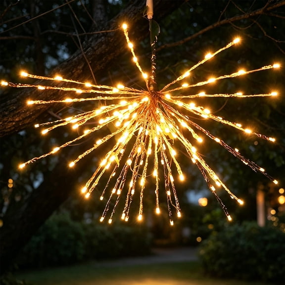 Pole Star Lights for Christmas Tree, DIY Sparkling Pole Stars for Christmas Tree