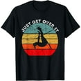 thumbnail image 1 of Pole Vault Just Get Over It Vintage Retro Track And Field T-Shirt, 1 of 4