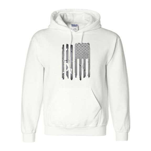 Pole Vault USA Flag 4th July, Jump, Sports, Athlete, Track Field, Event Star Hoodie Unisex, up to 5XL