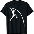 thumbnail image 1 of Pole vault Rugby Designs T-Shirt, 1 of 4