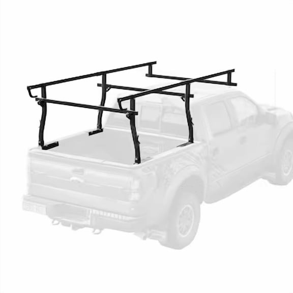 Uriah Products 1000 LBS Adjustable Full Size Truck Bed Ladder Rack