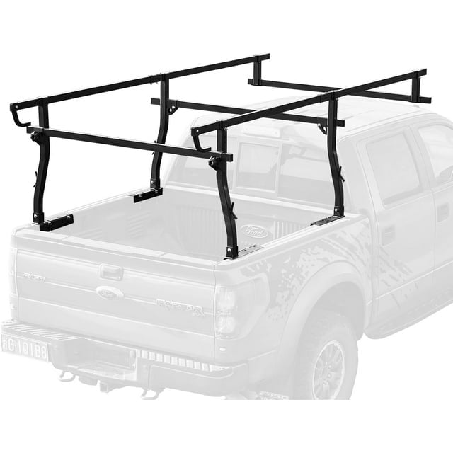 PoleStar 1000 LBS Adjustable Full Size Truck Bed Ladder Rack - Walmart.com