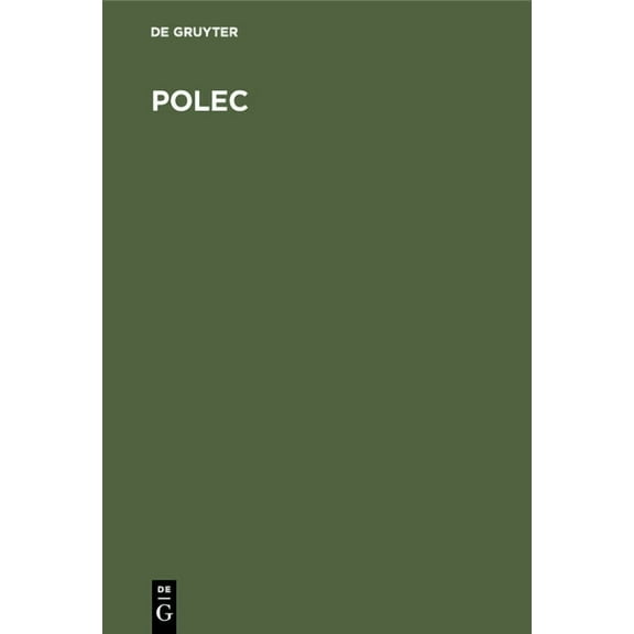 Polec, (Hardcover)