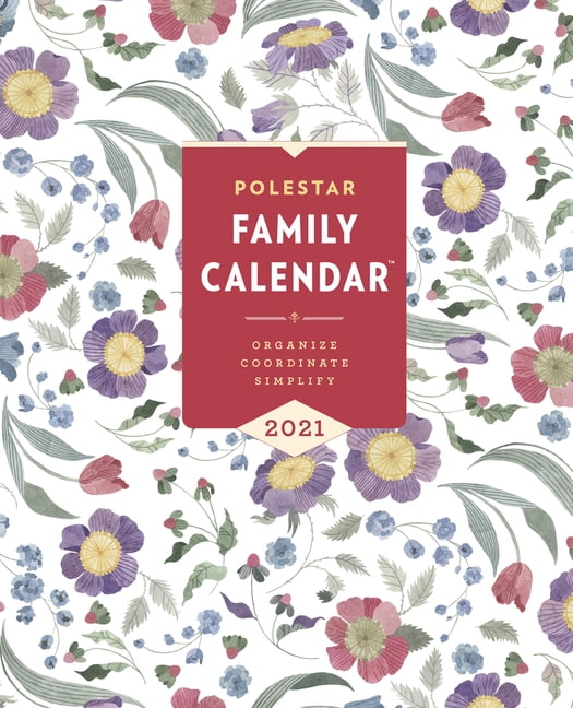 Polestar Family Calendar 2021 Organize Coordinate Simplify (Other