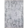 thumbnail image 1 of Polevskoy Grey Modern Polyester Area Rugs for Living Room Washable Rugs Boho Moroccan Area Rug Soft Geometric Bohemian Distressed Indoor Rug for Bedroom Dining Room Office Foldable Nonslip Rug, 1 of 9