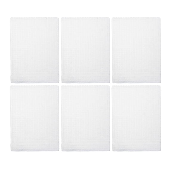 Poli-Dri Cotton Tea Towel White, 6-Pack