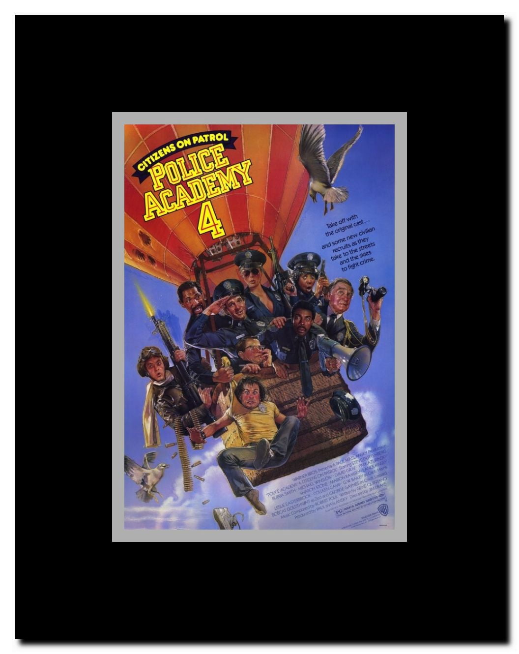 Police Academy 4: Citizens on Patrol Framed Movie Poster