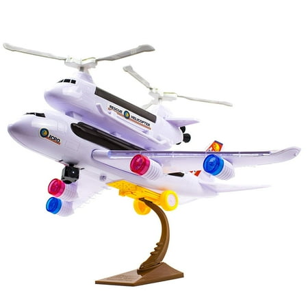Police Airplane Toy With 4D Flashing Lights AP500 Toy or Gift