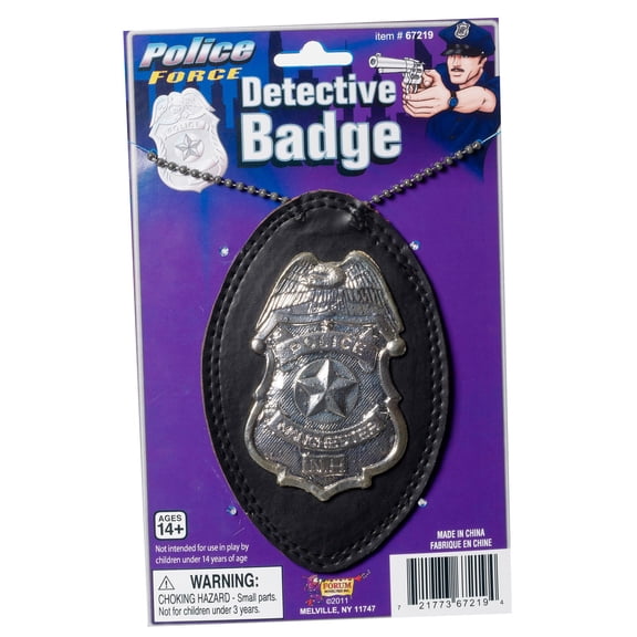 Police Badge on a Chain Deluxe