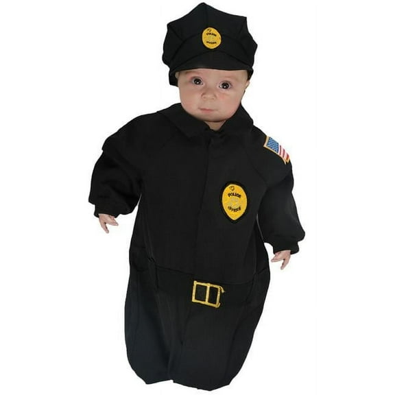 Morris Costumes UR27587 Infant Police Bunting Costume, 0-6 Months