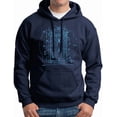 thumbnail image 1 of Call Box Hoodie Vitruvian Da Vinci Hooded Sweatshirt, 1 of 4