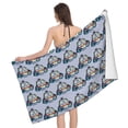 thumbnail image 1 of Police Car Bath Towel, Highly Absorbent towels for bathroom Quick Drying Microfiber Bath Towels for Body, Soft Shower Towels for Sport, Yoga, SPA, Gym 27x55in, 1 of 5