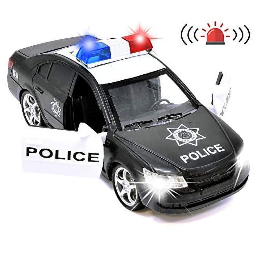 Toy police car with lights and siren new arrivals