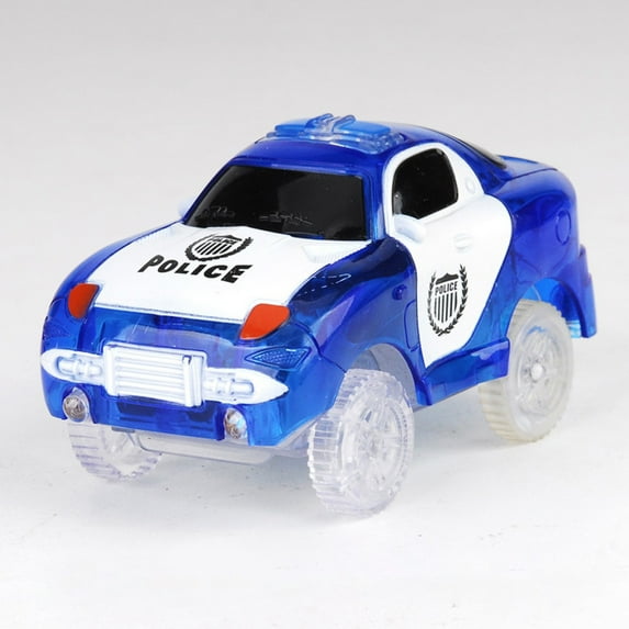 Police Car Toy Plastic Pursuit Rescue Vehicle with Sirnes Sound and Light for Kids Toddlers Boys