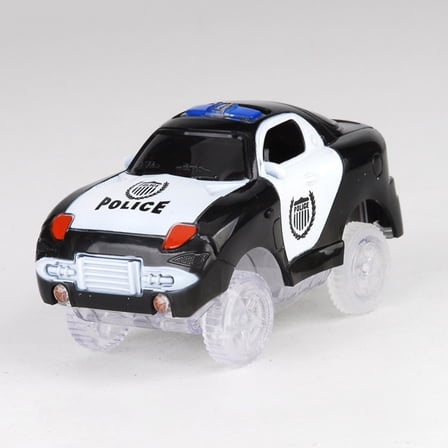 Police Car Toy Plastic Pursuit Rescue Vehicle with Sirnes Sound and Light for Kids Toddlers Boys