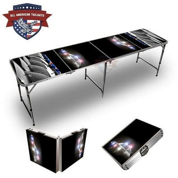 Police Cars 8ft Tailgate Table