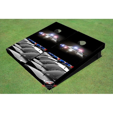 Police Cars Themed Cornhole Boards