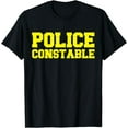 thumbnail image 1 of Police Constable Pro Law Enforcement Cop Support T-Shirt, 1 of 4