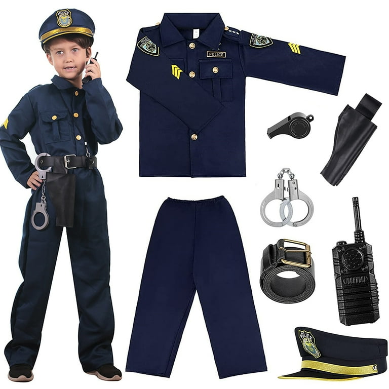 kids police shirt