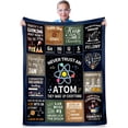 thumbnail image 1 of Police Gifts, Police Gifts for Men, Best Gifts for Police Officers, Police Gifts for Him Women, Police Officers Christmas Throw Blanket 50"x60", 1 of 6