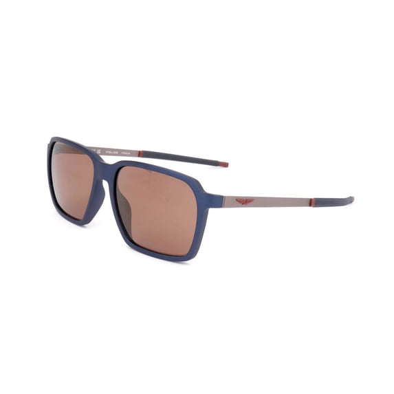 Police sunglasses SPLL16 MAN 58/16/ V78X BLU RUTENIO SEMILUCIDO