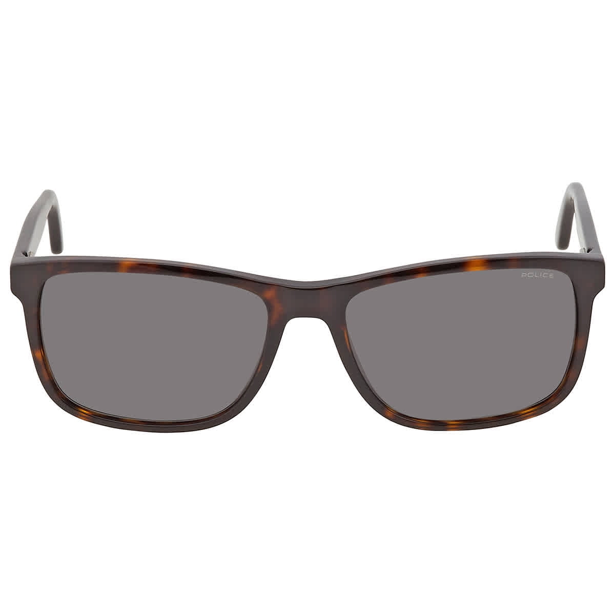 Police SPL363 Men's Sunglasses - Shiny Transparent Blue Frame, 100% UV Protection