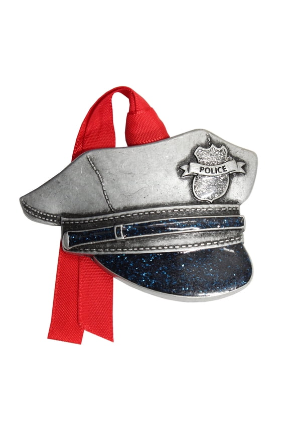 Police Hat Christmas Ornament