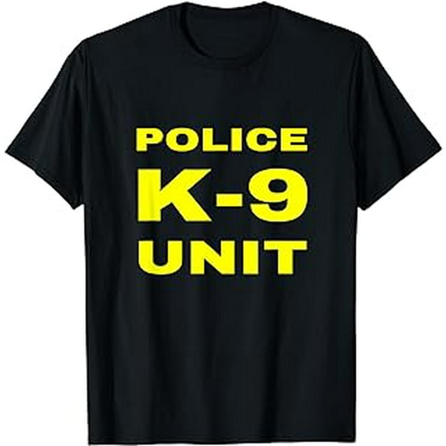 Police K-9 Unit Officer Tactical K9 Dog Handler Trainer T-Shirt ...