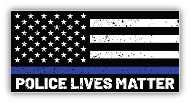 ProSticker 1123V -One- Patriot Series In God We Trust All Lives Matter Thin Blue Line Decal Sticker 4 Inch X 6 Inch - Foto 5