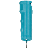 Police Magnum Pepper Spray Keychain Self defense Protection, Teal Flip Top Safety 1ct. 1/2oz