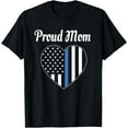 thumbnail image 1 of Police Mom - Law Enforcement Appreciation T-Shirt, 1 of 4
