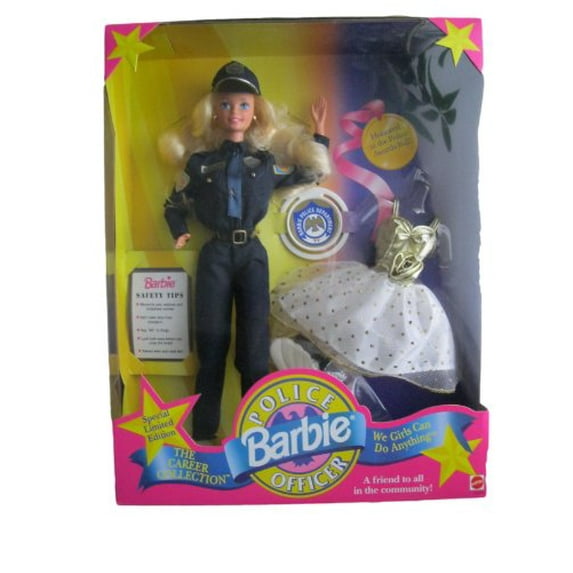 Police Officer Barbie The Career Collection Special Limited Edition Mattel 1993