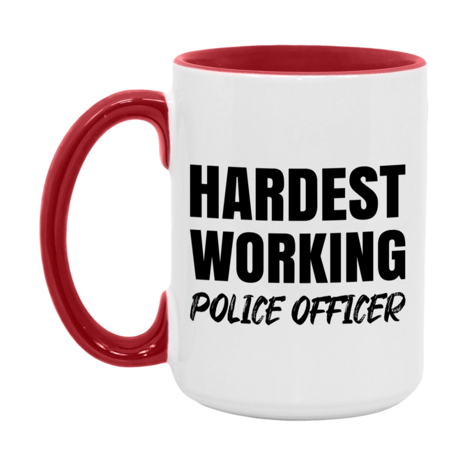 Police Officer Superlative Mug, Hardest Working Police Officer, 11oz or ...