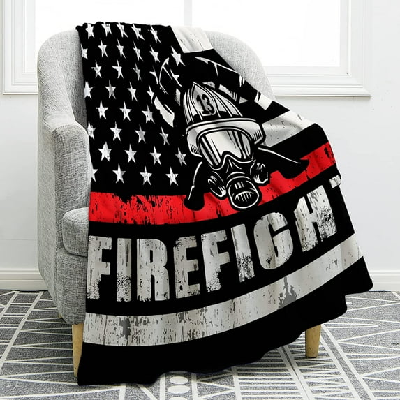 Police Officers Prayer Blanket Gifts for Men Kids Boys Home Bedroom Living Room Decor Soft Cozy Lightweight Plush Throw Blankets 60"x80"
