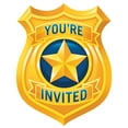 thumbnail image 1 of Police Party Invitations, 8 pk, 1 of 2