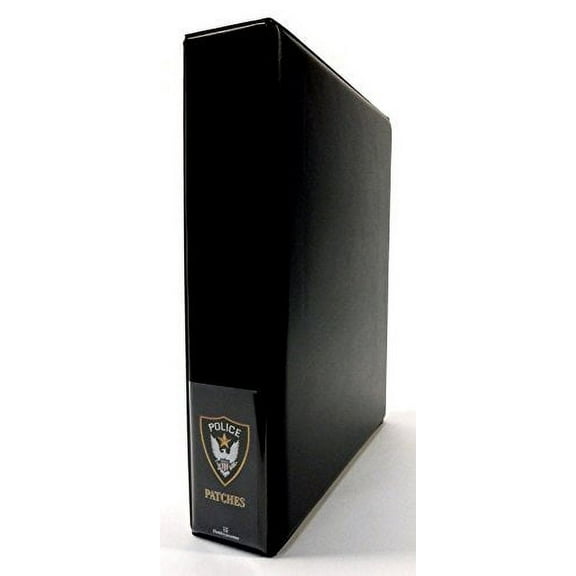 Police Patch Collector Album (Black)