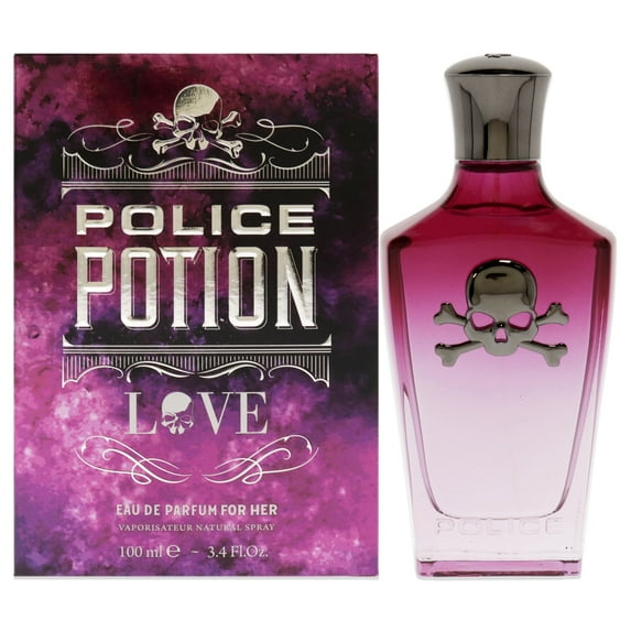 Police Potion Love, Perfume for Women, Womens Perfume, 3.4 oz EDP Spray