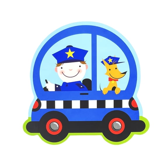 Police Policeman & Puppy Pal Birthday Party Invitations - Pack of 8