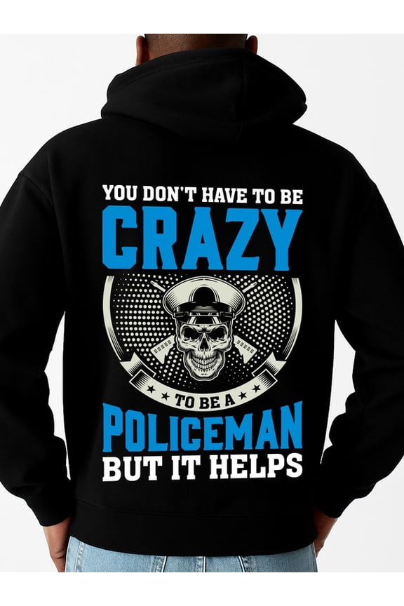 Police Pride hoodies men's regular fit black hoodies for autumn and winter Clothing casual Unique Design Unisex Shirt Graphic Tee tshirts