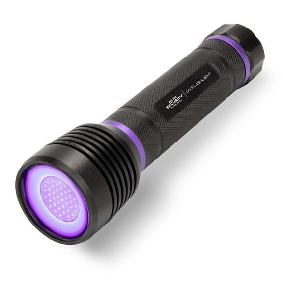 Police Security 6Aaa Alkaline Battery Powered Ultraviolet Inspection Flashlight